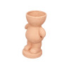 MAN FIGURE VASE SMALL RUSSET