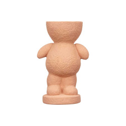 FIGURA UOMO VASO PICC MATTONE