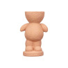 MAN FIGURE VASE SMALL RUSSET