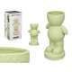 FIGURA HOMBRE JARRON GRD VERDE