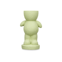 MAN FIGURE VASE LARGE GREEN
