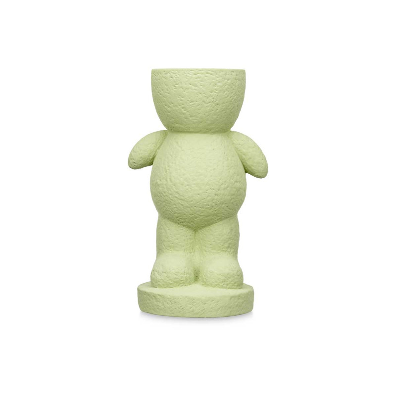 FIGURINE HOMME GRAND VASE COULEUR VERT