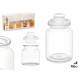 SET 4 BARATTOLO TAPPO VETRO 900ML
