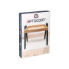 SIDE TABLE BLACK LEGS
