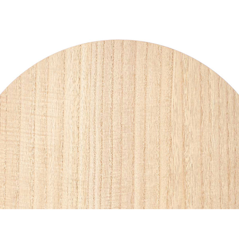 TAVOLO AUSILIARE ACCIAIO TOP LEGNO BIANCO ASS 2