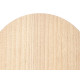TABLE AUXILIAIRE ACIER PLATEAU BOIS BLANC ASRT 2  