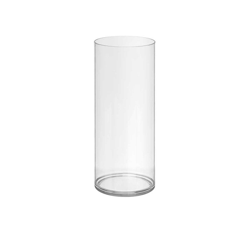 VASO CILINDRICO ACRILICO APARENZA 12X30CM