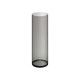 CYLINDRICAL ACRYLIC APARENZA VASE BLACK 12X35CM