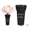 VASO FIORISTA NERO 43CM