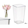 SQUARED ACRYLIC VASE 30CM
