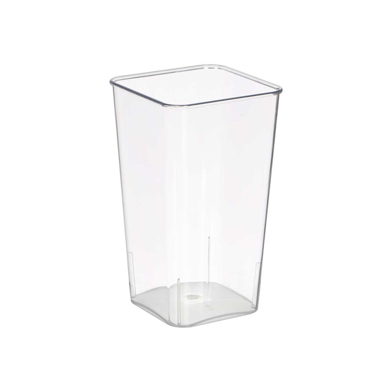 JARRON CUADRADO ACRLICO 30CM