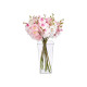 SQUARED ACRYLIC APARENZA VASE 24,5CM
