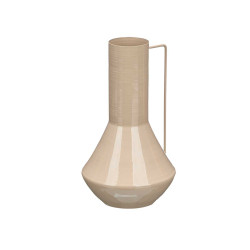 VASO CONICO 29CM MARRONE CHIARO