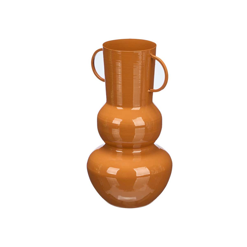 JARRON BOLA 30CM TEJA
