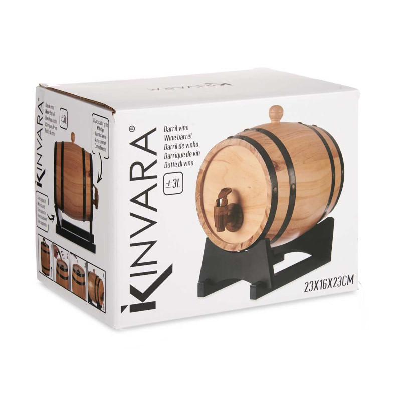 BOTTE DI VINO 3 LITRI