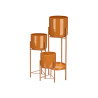CONJ 3 VASOS PE BEGE