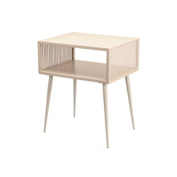 MESA AUXILIAR RETANGULAR BEGE