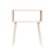 TAVOLINO LATERALE RETTANGOLARE BEIGE 