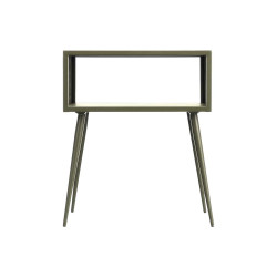 TABLE AUXILIAIRE RECTANGULAIRE VERTE