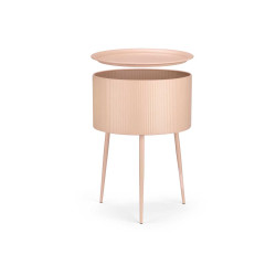 MESA AUXILIAR REDONDA BASE NUDE