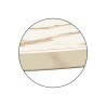 SET OF 2 SIDE TABLES 39 + 48CM NATURAL LEGS