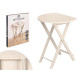 TABLE D'APPOINT PLIANTE BEIGE