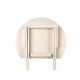 BEIGE FOLDING SIDE TABLE