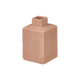 RECTANGULAR TERRA VASE ASSORTD 3 COLORS