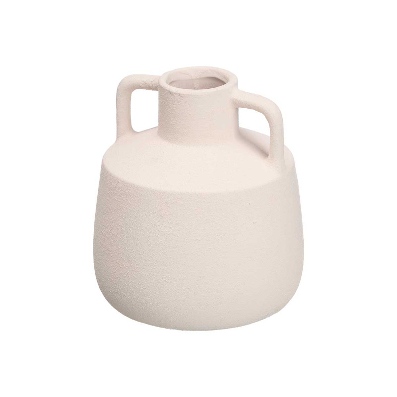 VASE JAR 17CM WHITE