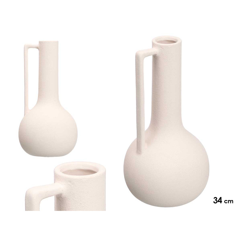 JARRA 34CM BRANCA