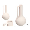 VASE JAR 34CM WHITE