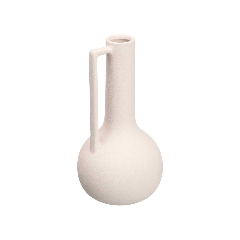 VASE JAR 34CM WHITE