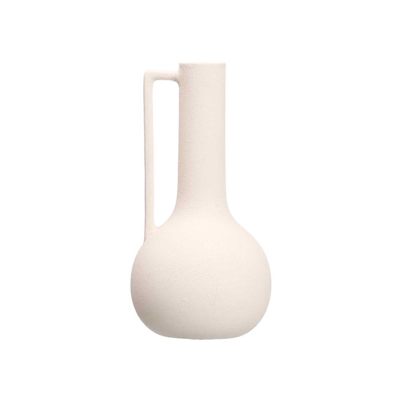 VASE JAR 34CM WHITE