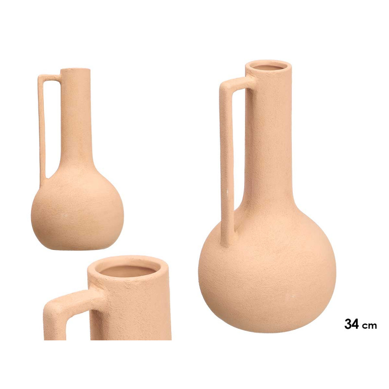 VASO GIARA 34CM TERRA