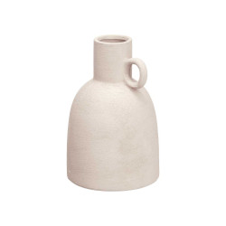 VASE JAR 25CM WHITE