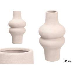 VASO MICHELIN 34CM BIANCO