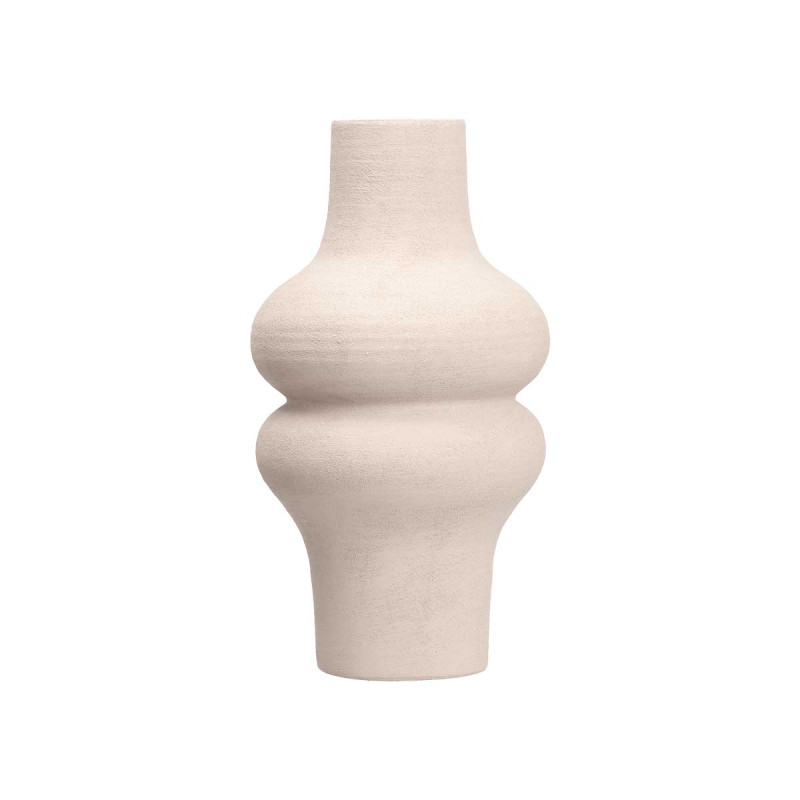 MICHELIN VASE 34CM WHITE