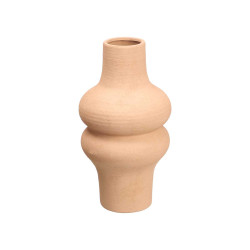 VASO CURVAS 34CM TERRA