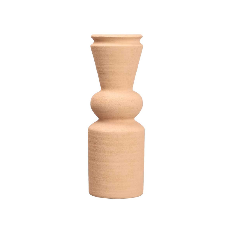CONIC VASE 44CM EARTH