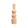 GEOMETRICAL VASE 60CM EARTH