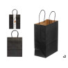 SET 2 BORSE CARTA COLORE NERO