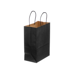 SET OF 2 PAPER BAG BLACK COLOR
