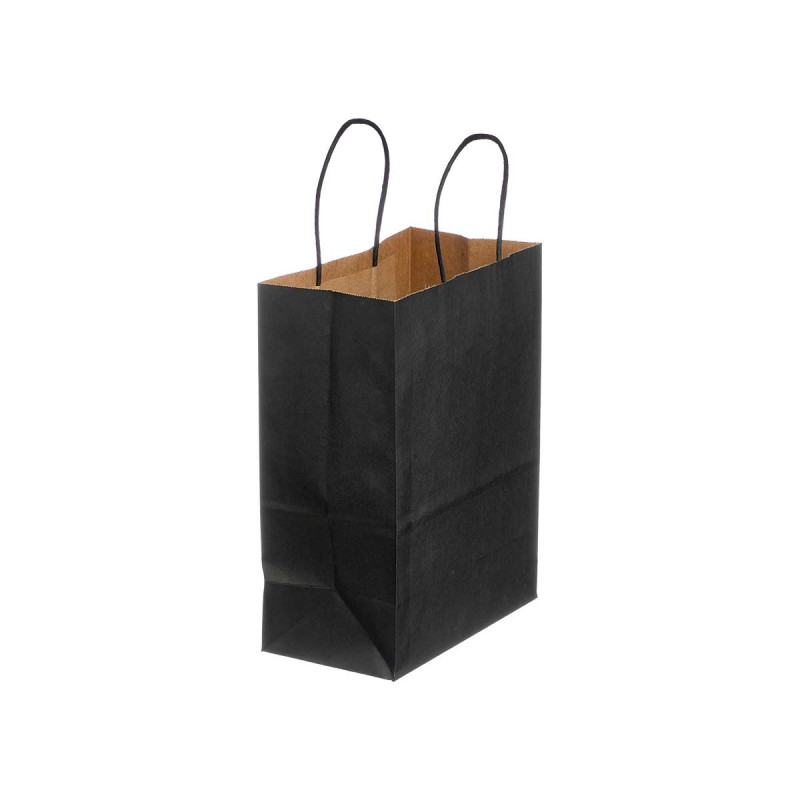 SET 2 SACS PAPIER COULEUR NOIR