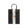 SET 2 SACS PAPIER COULEUR NOIR