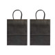 SET 2 SACS PAPIER COULEUR NOIR