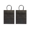 SET 2 SACS PAPIER COULEUR NOIR