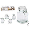 CONJ 5 FRASCOS FECHO HERMETICO 90ML