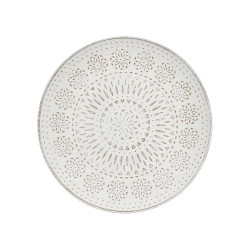 TABLE BOIS DECORATION MANDALA  40CM 