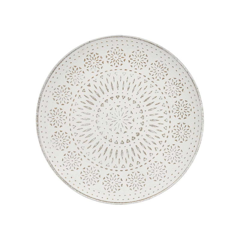 TAVOLO LEGNO DECORAZIONE MANDALA 40CM
