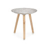 MESA MADERA DECORACION ESPIRAL 40CM